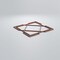 Ekena Millwork Medium Kiowa Decorative Fretwork Wood Wall Panels, Walnut, 15 3/8"W x 15 3/8"H x 3/8"T WALW16X16X0375KWAWA - alternate 5